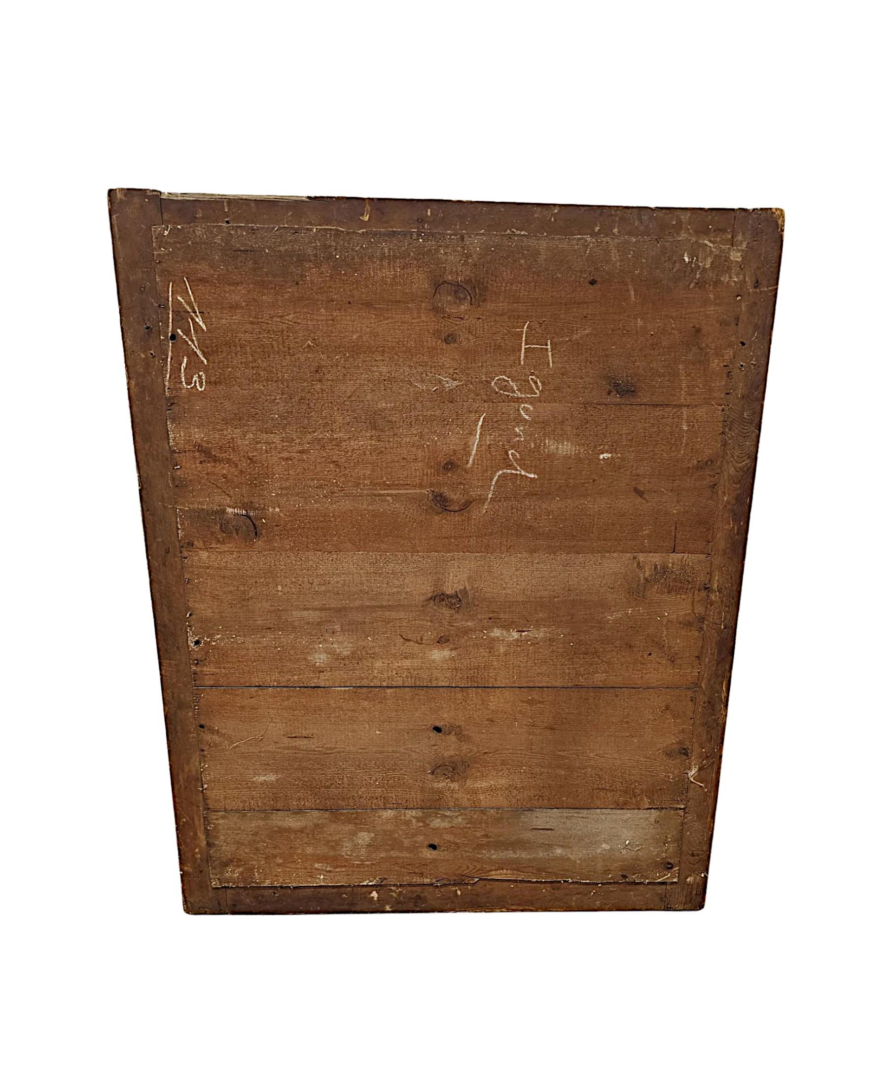 Magnifique petit miroir de hall ou trumeau en bois doré du 19e siècle Bon état - En vente à Dublin, IE