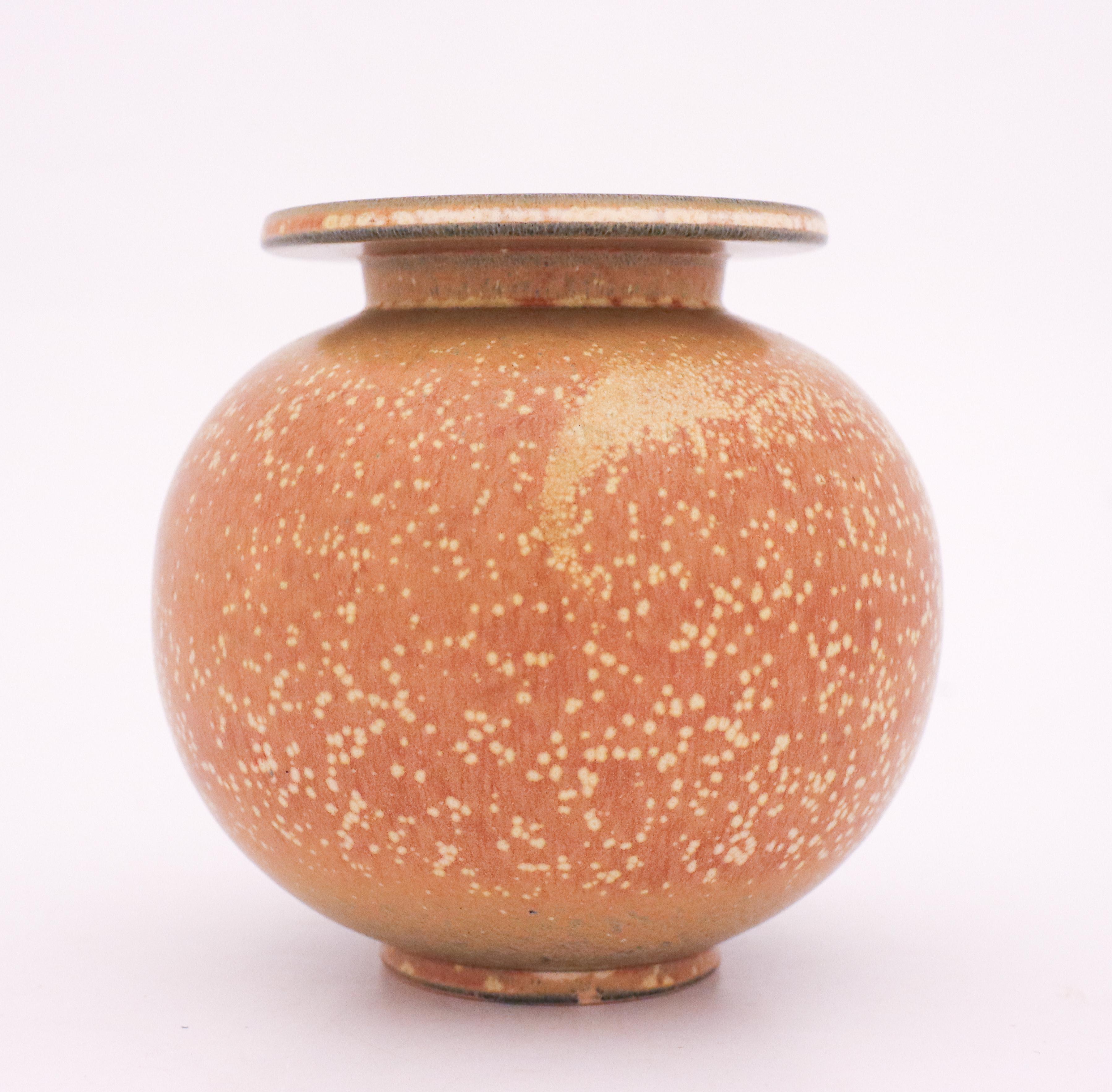 Swedish Lovely Ceramic Vase, Gunnar Nylund, Rörstrand, 1950-1960s