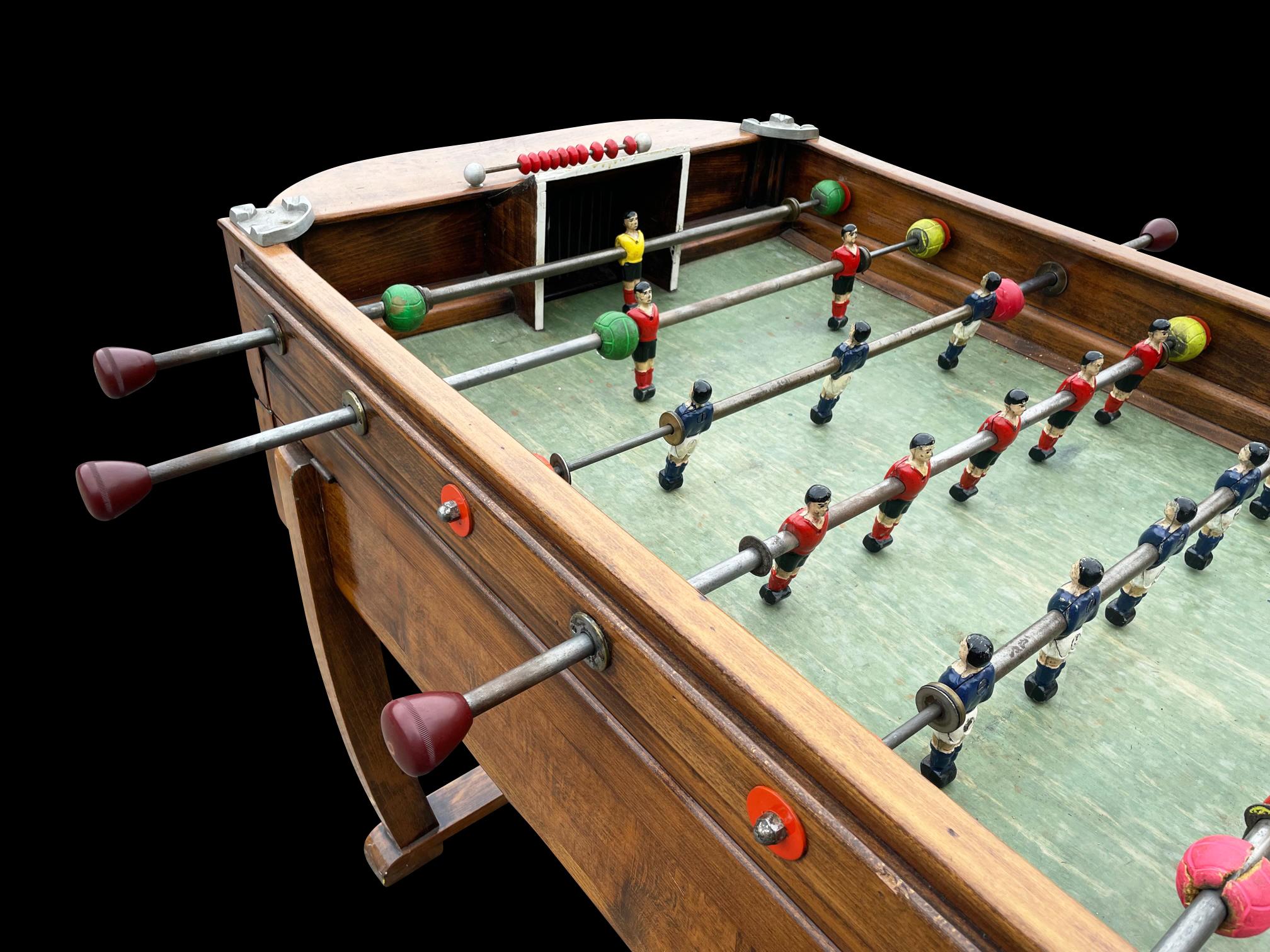 20th Century A lovely early French Football table For Sale
