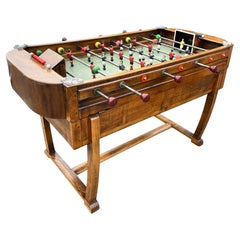 Antique A lovely early French Football table