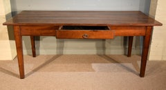 Lovely Mid-19th Century French Cherry Wood Farmhouse Table