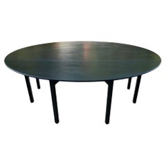 Retro A Lovely Painted Oval Mahogany Gateleg Table