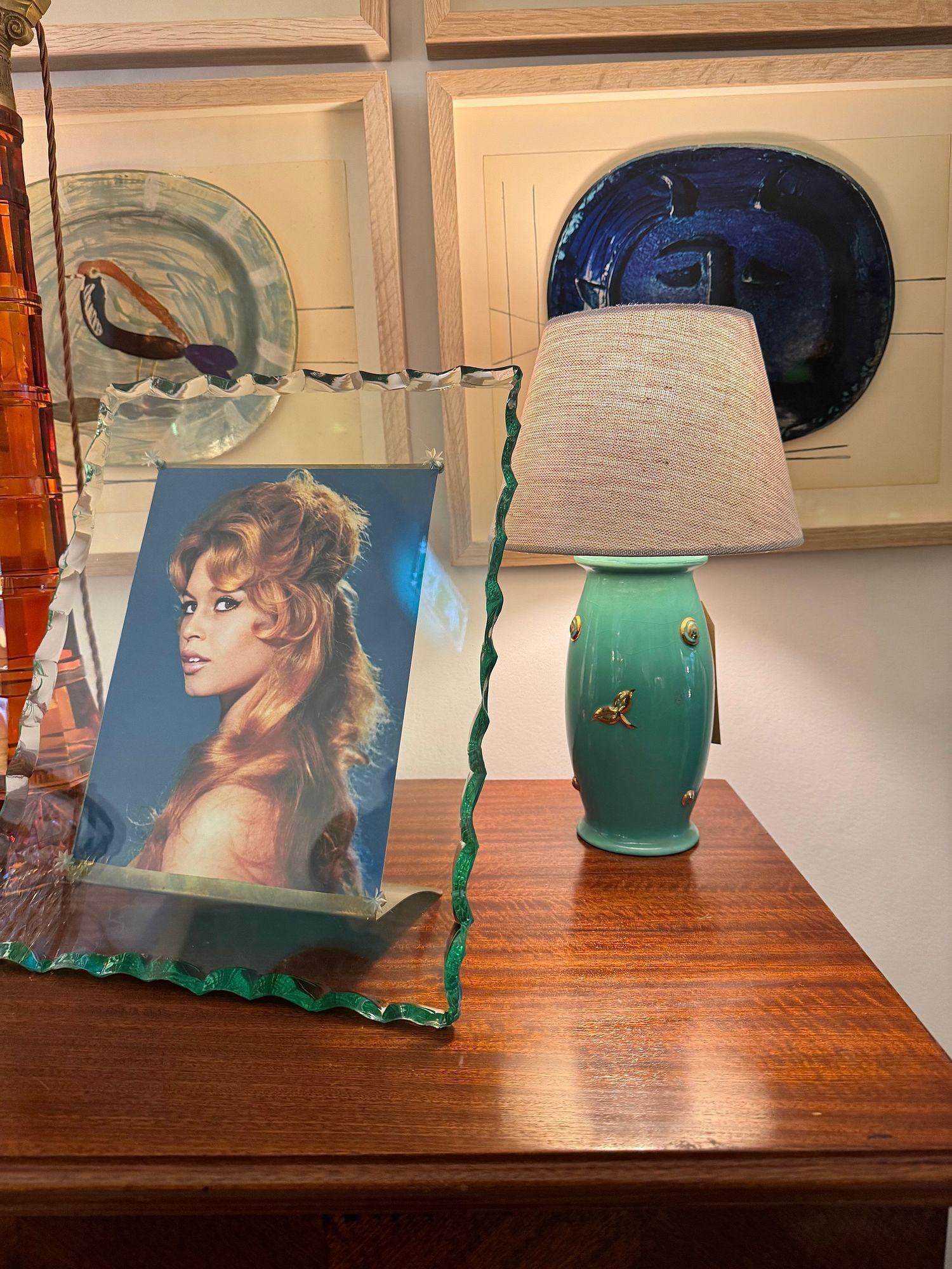 Une belle paire de lampes en Staffordshire des années 1930 par Clarice Cliff en vente 13