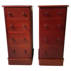 Lovely Pair of 19th Century Bedside Cupboards