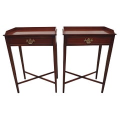 Lovely Pair of 20th Century Side Tables