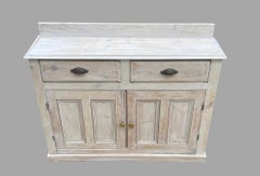 Lovely Rustic Stripped and Limed Dresser Base