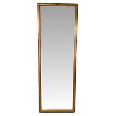 Lovely Unusual 19th Century Giltwood Bistro Style Mirror