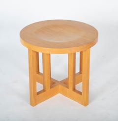 Table d'appoint ou tabouret bas conçu par Richard Meier pour Knoll
