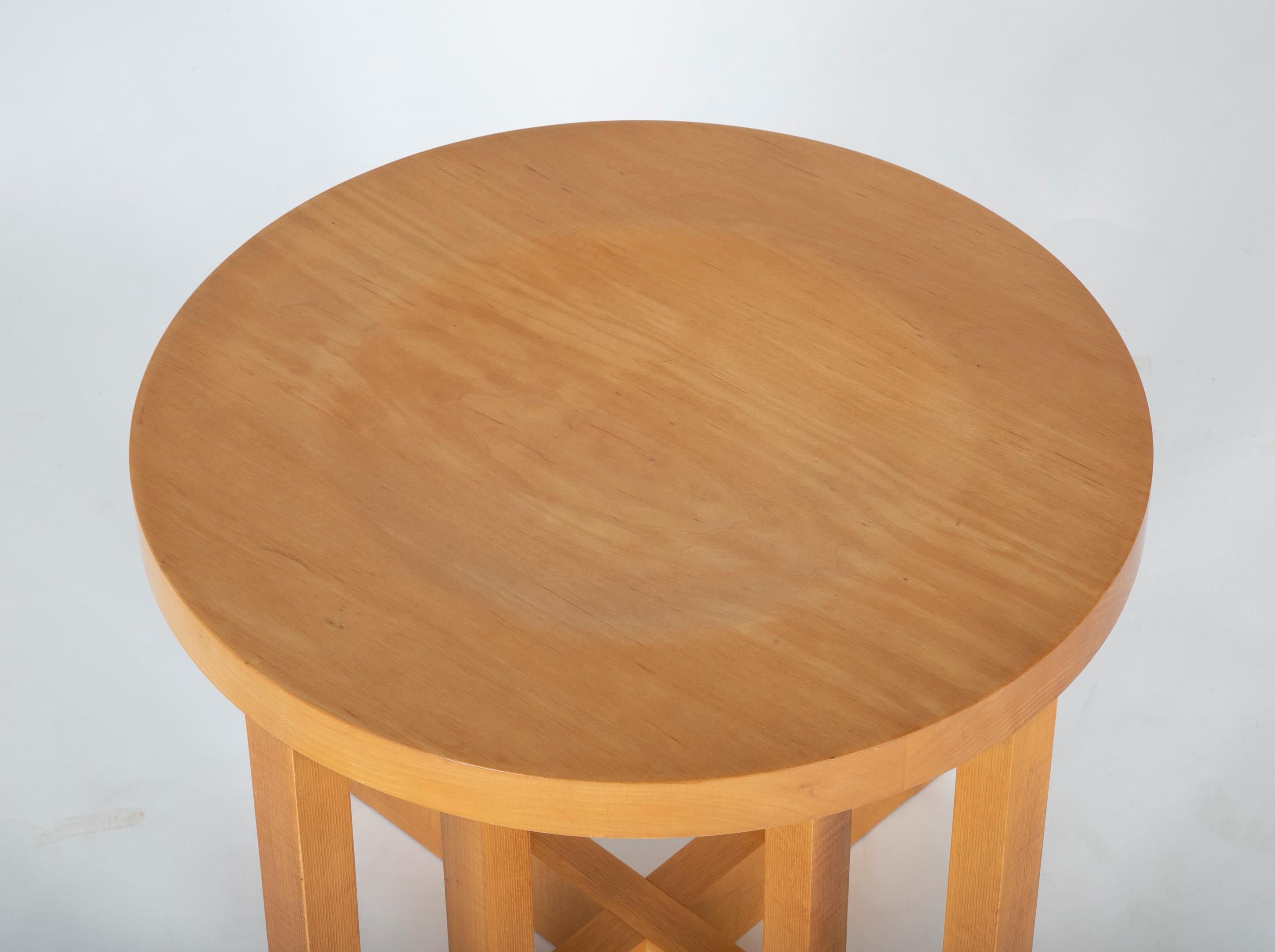 Américain Table d'appoint ou tabouret bas conçu par Richard Meier pour Knoll en vente