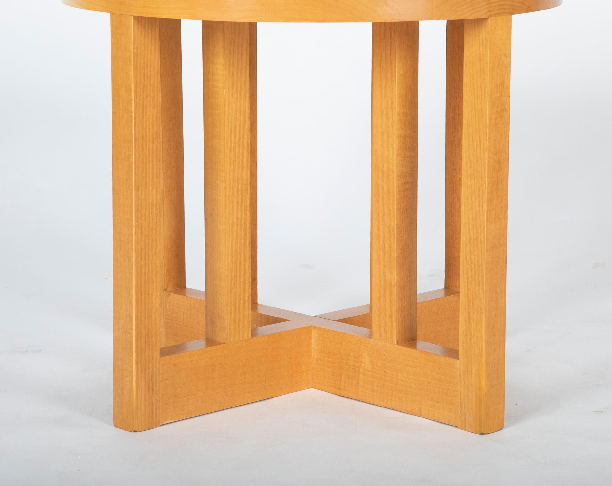 Table d'appoint ou tabouret bas conçu par Richard Meier pour Knoll Bon état - En vente à Stamford, CT