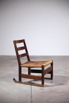 Fauteuil de salon Luge de Victor Courtray, France, années 1940