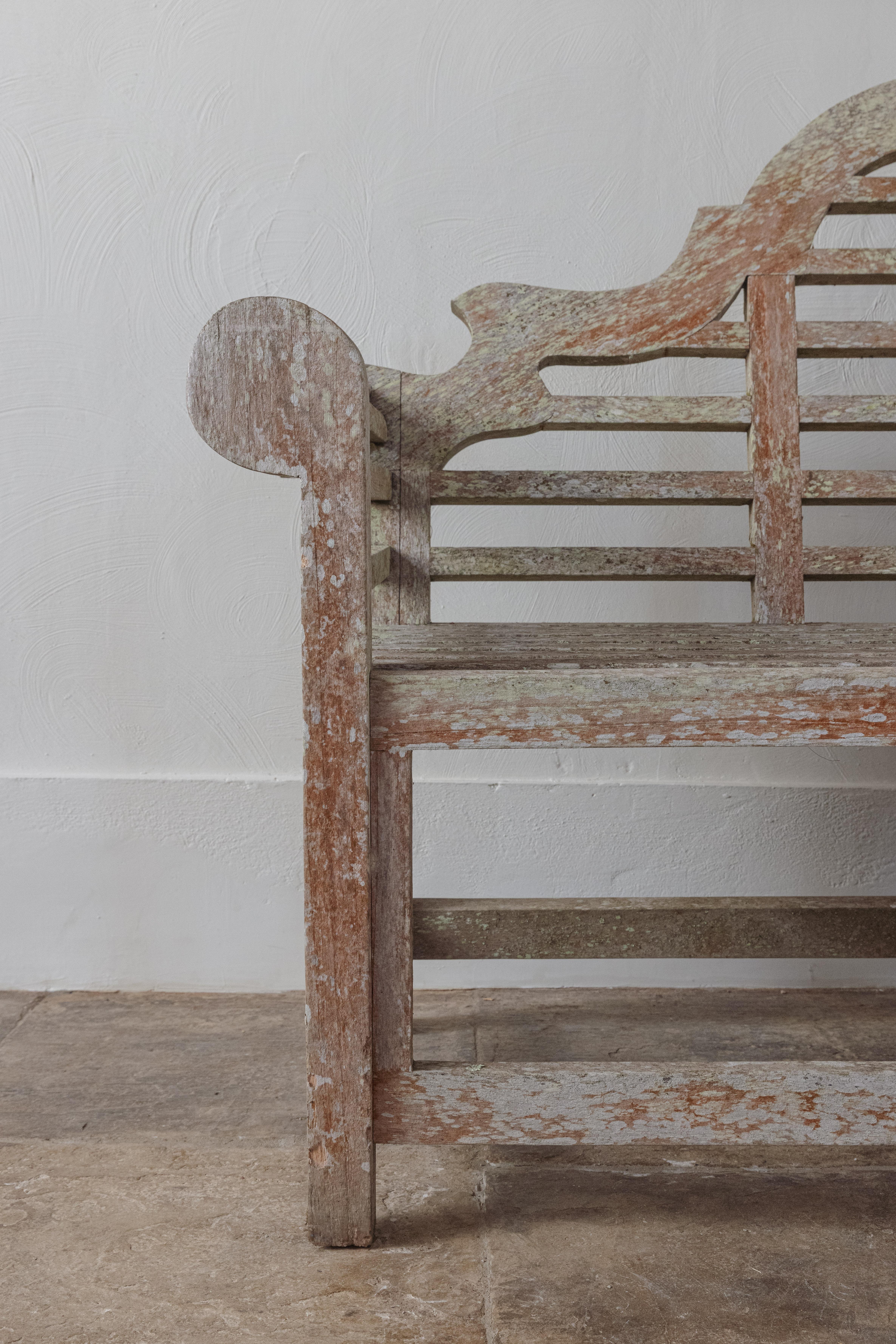 Milieu du XXe siècle Un banc de style Lutyens en vente