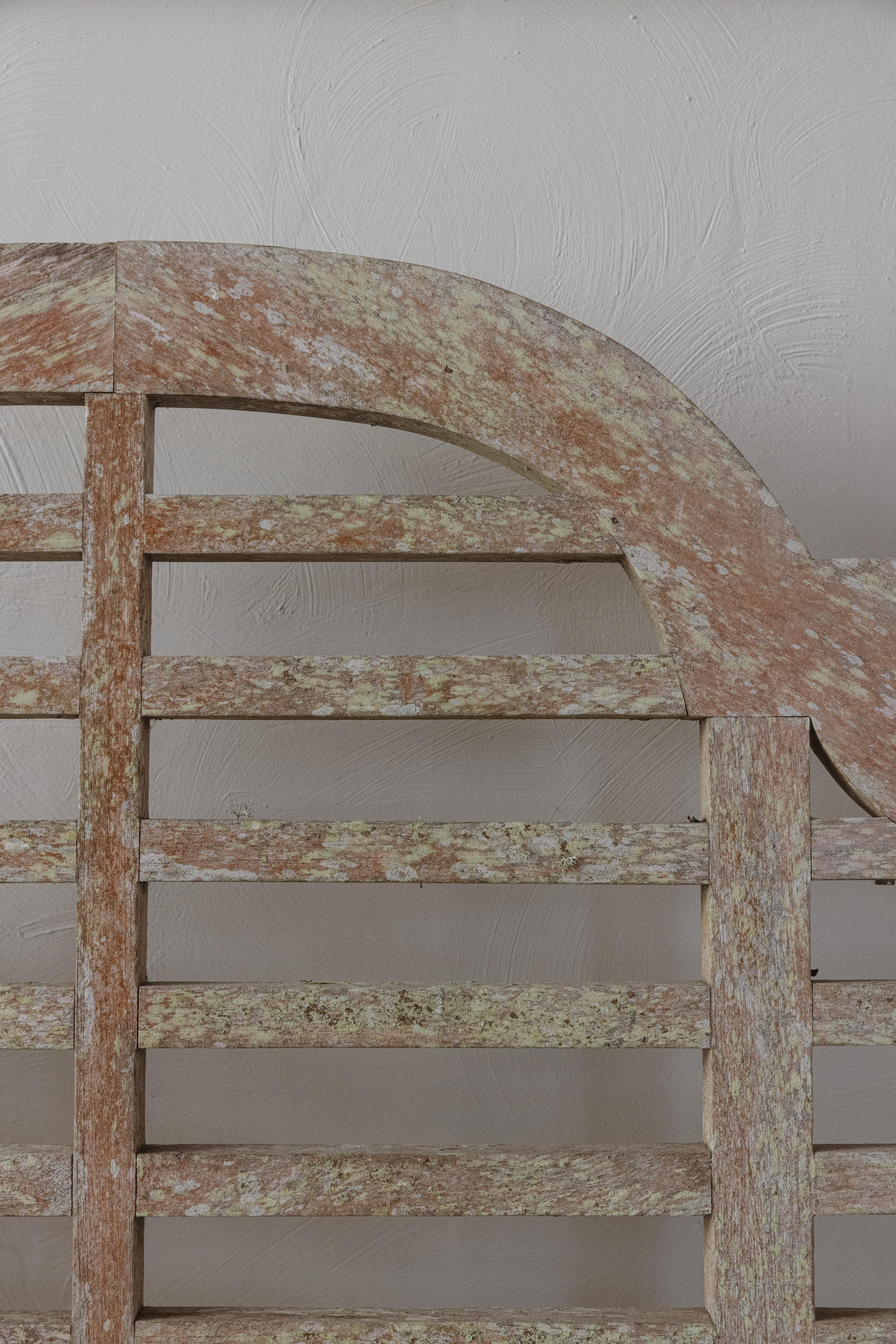 Bois de feuillus Un banc de style Lutyens en vente