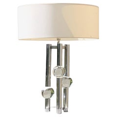 Luxuriöser SEVENties SPACE-AGE-Tisch LAMP im MAISON CHARLES-Stil, Frankreich 1970