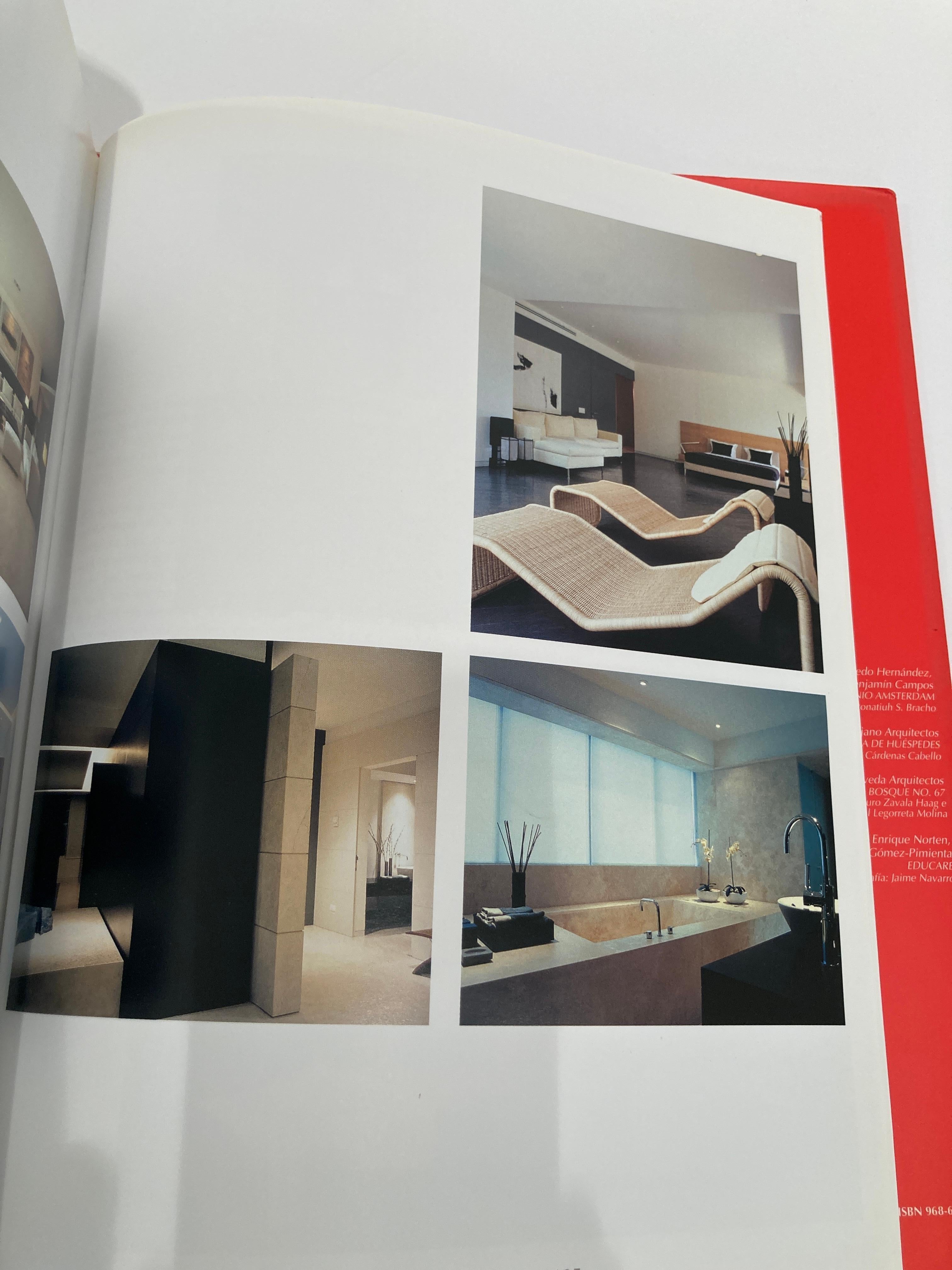 A M Arquitectura Mexicana Interiorismo Comex 2003 Hardcover Book 4