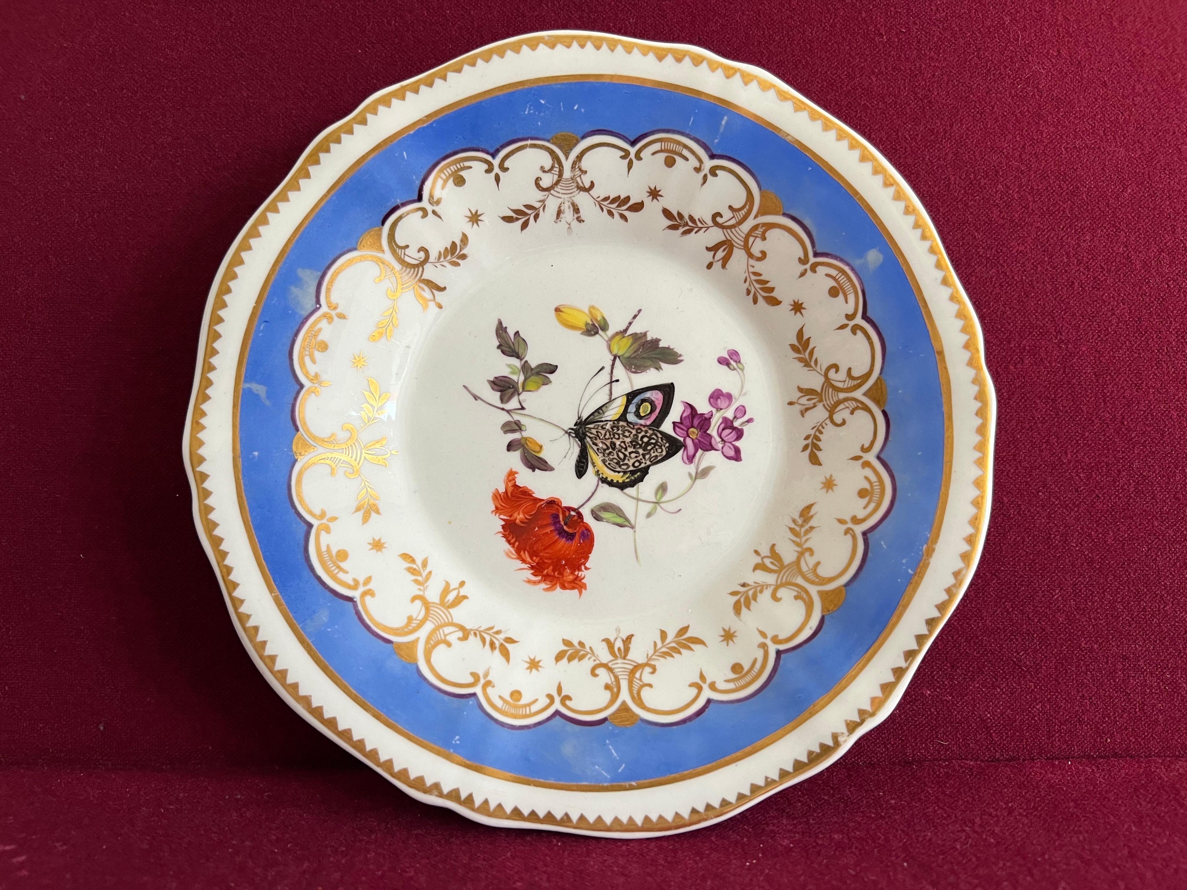 Machin Porcelain Part Tea Set in Pattern 955, circa 1835 5