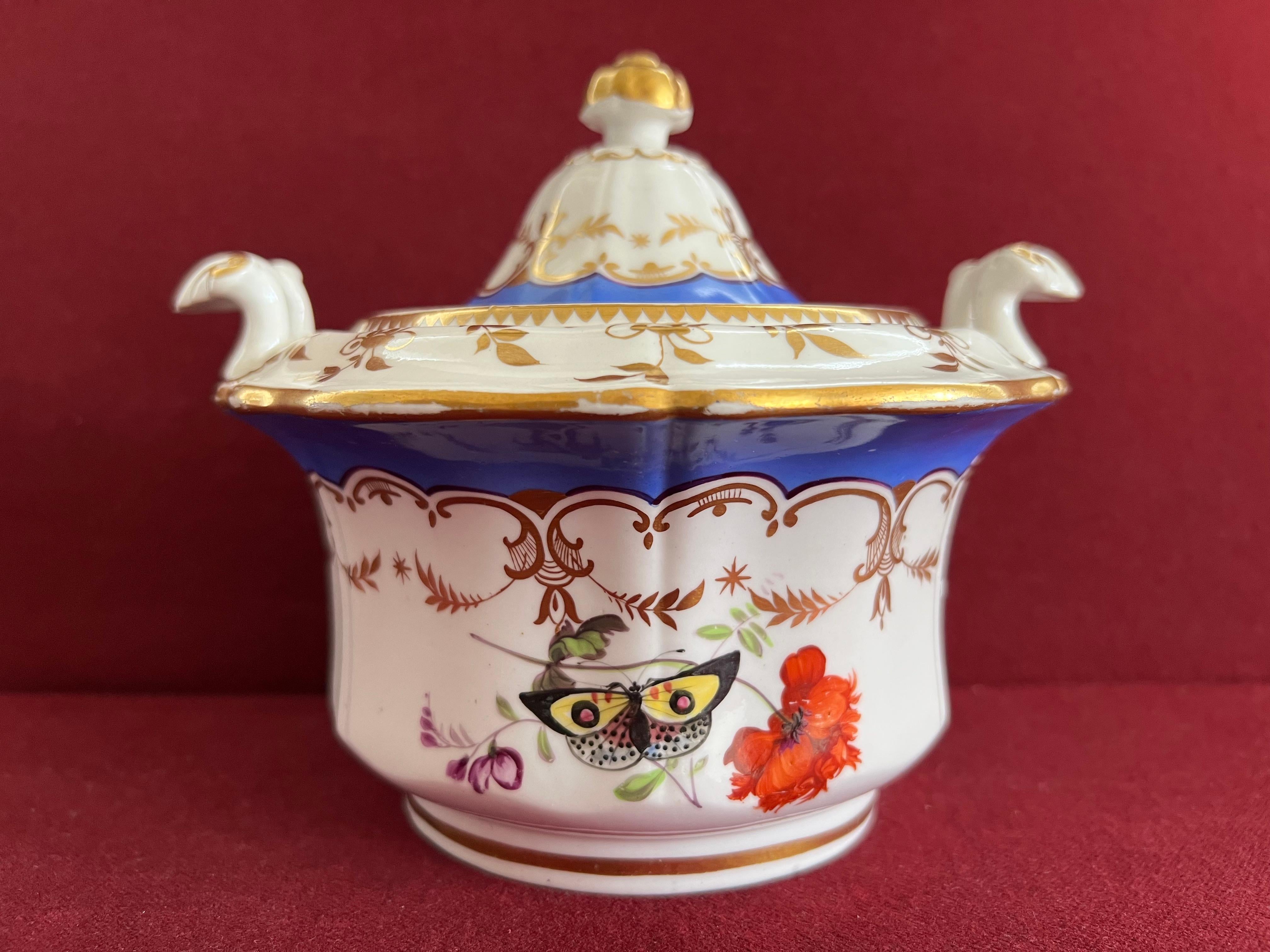 Machin Porcelain Part Tea Set in Pattern 955, circa 1835 1