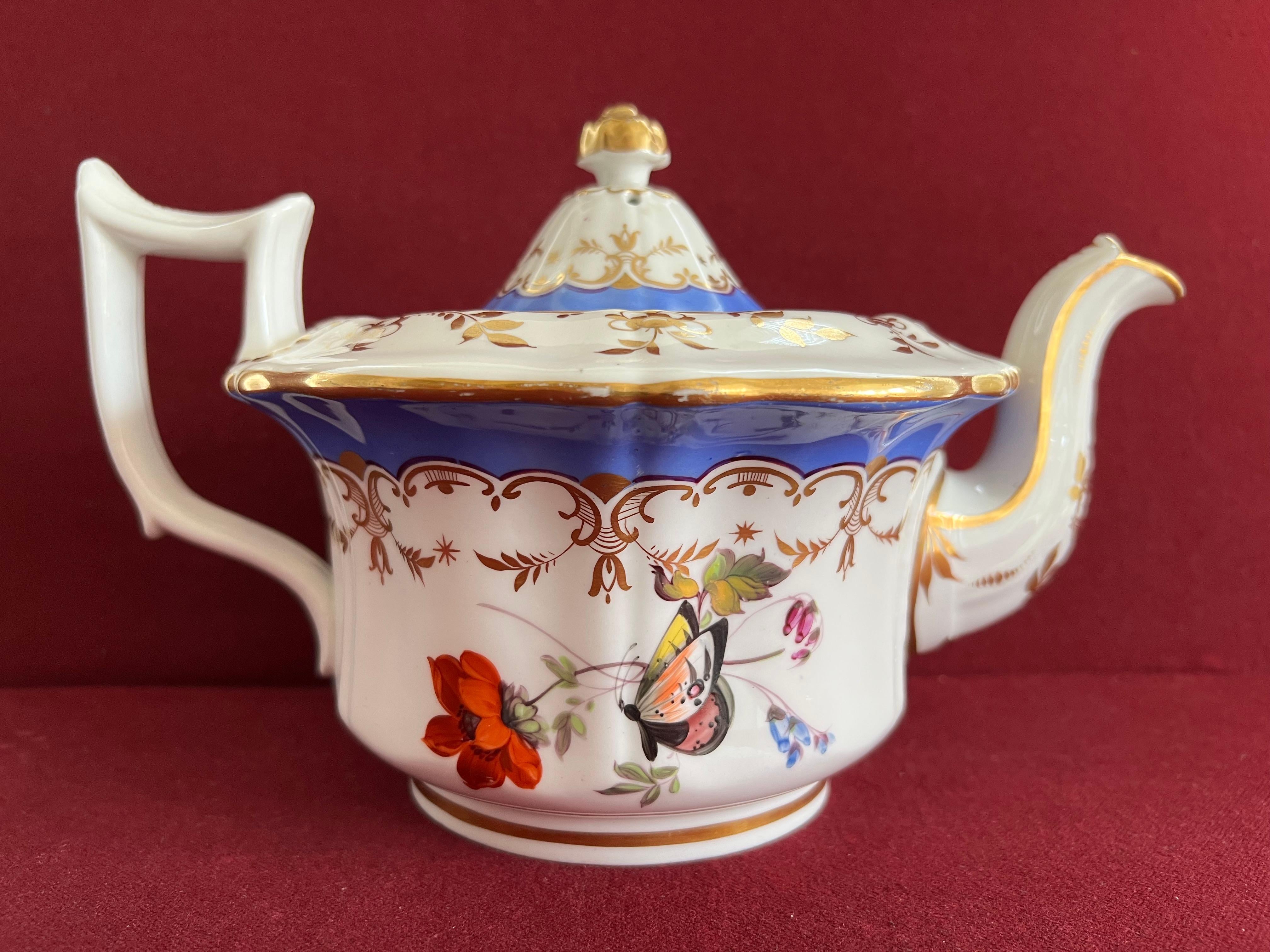 Machin Porcelain Part Tea Set in Pattern 955, circa 1835 2