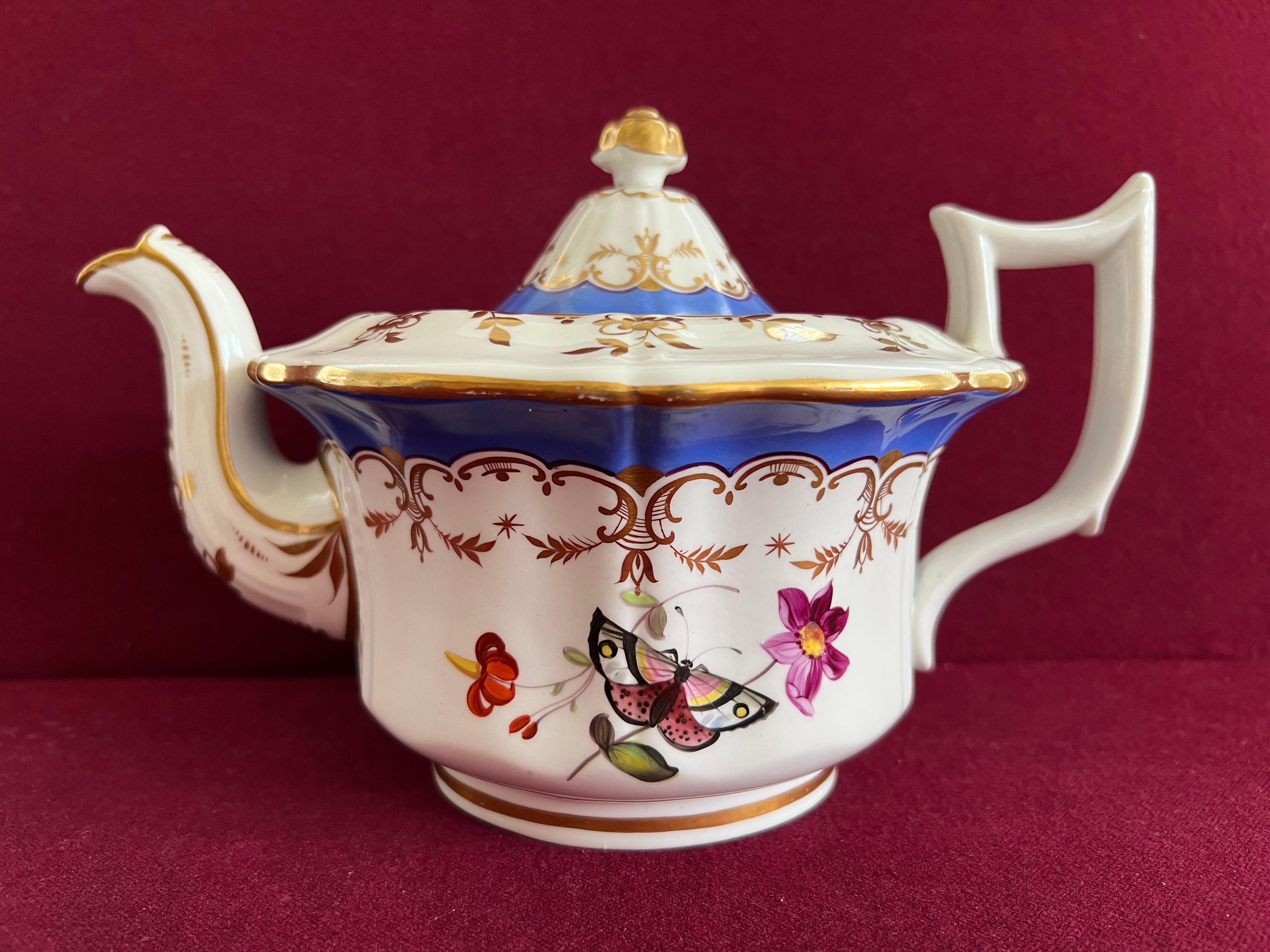 Machin Porcelain Part Tea Set in Pattern 955, circa 1835 3