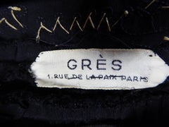 A Madame Grès Couture Evening Dress - Autumn Winter 1953