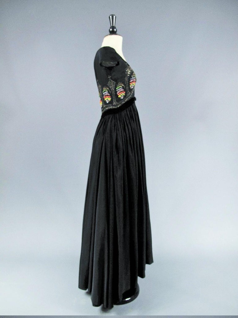 green emerald velvet dress Autumn Evening Dress  Canoopi