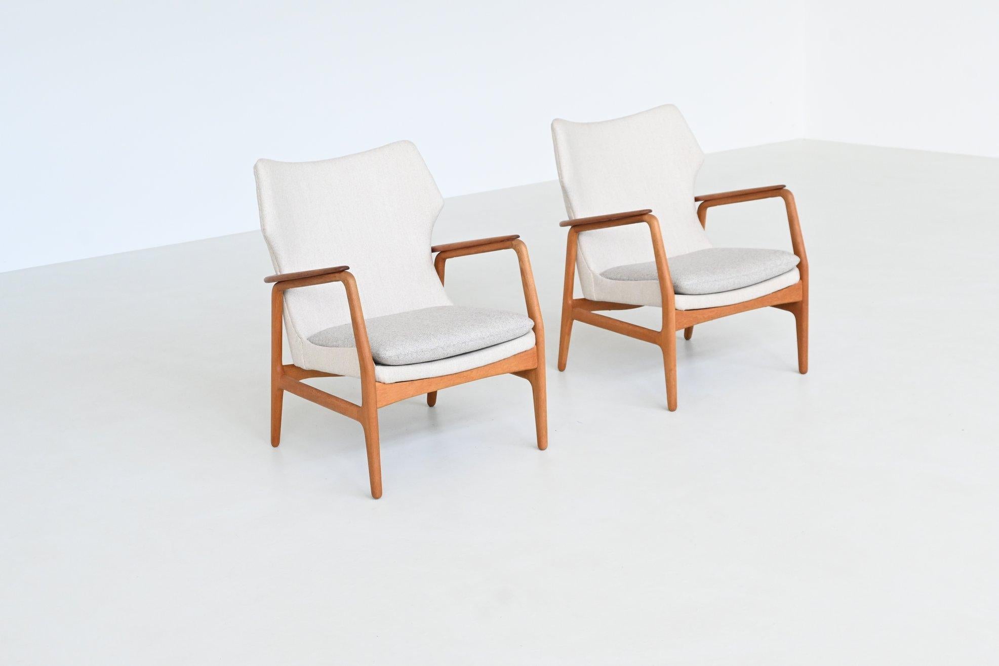 Olandese A. Madsen & H. Schubell Karen lounge chairs Bovenkamp Paesi Bassi 1960 in vendita