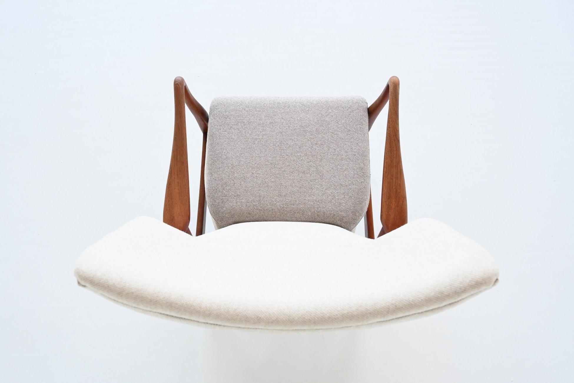 A. Madsen & H. Schubell lounge chair “Kirsten” Bovenkamp The Netherlands 1960 For Sale 8