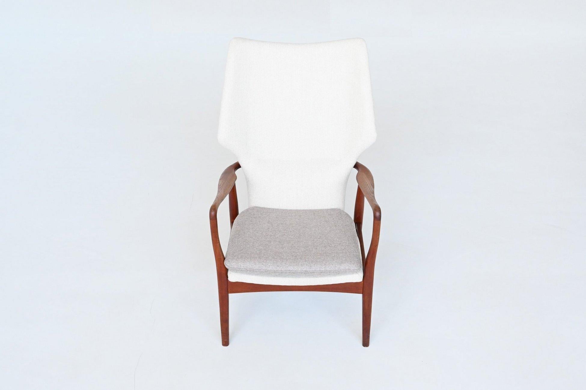 A. Madsen & H. Schubell lounge chair “Kirsten” Bovenkamp The Netherlands 1960 For Sale 11