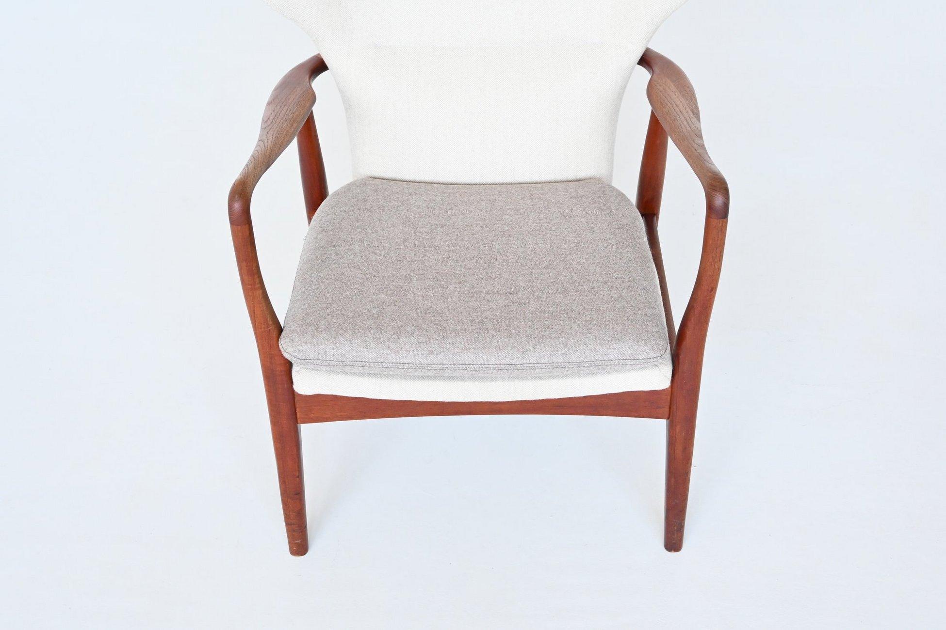 Mid-20th Century A. Madsen & H. Schubell lounge chair “Kirsten” Bovenkamp The Netherlands 1960 For Sale