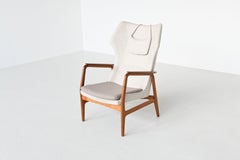 Madsen & H. Schubell Wingback Lounge Chair Bovenkamp, Paesi Bassi, 1960
