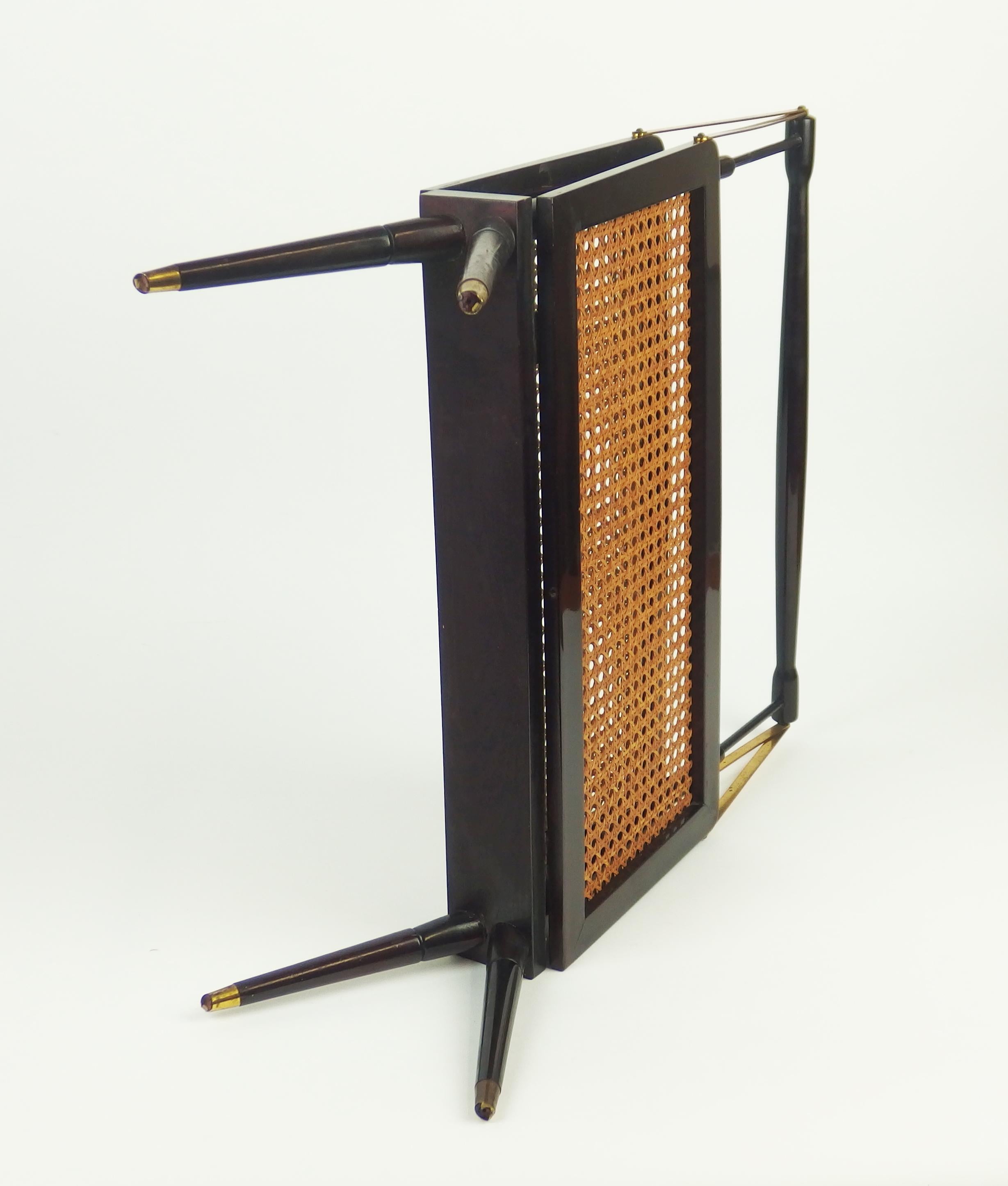 Magazine Rack Attributed to Cesare Lacca, Italy 3