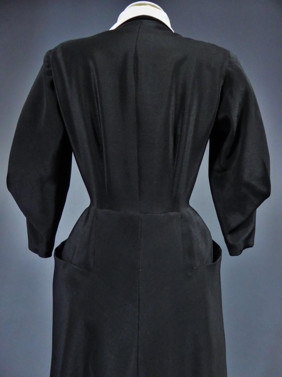 A Maggy Rouff French Couture Dinner Dress Circa 1950 10