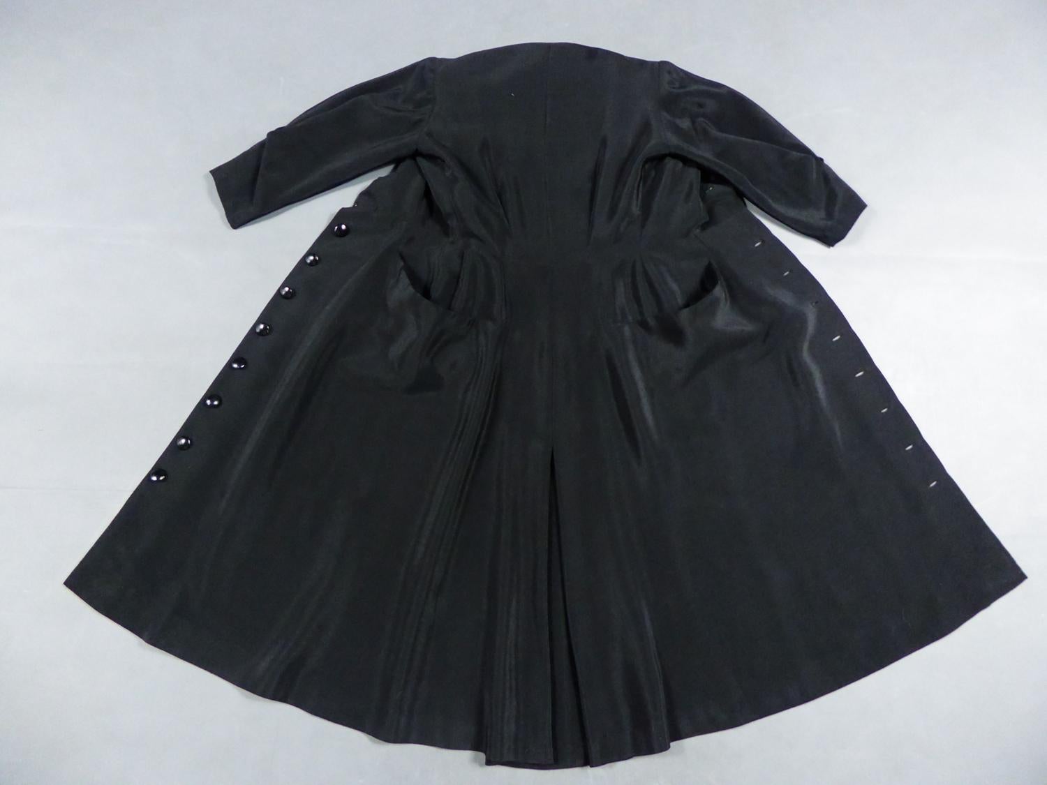 Women's A Maggy Rouff French Couture Dinner Dress Circa 1950