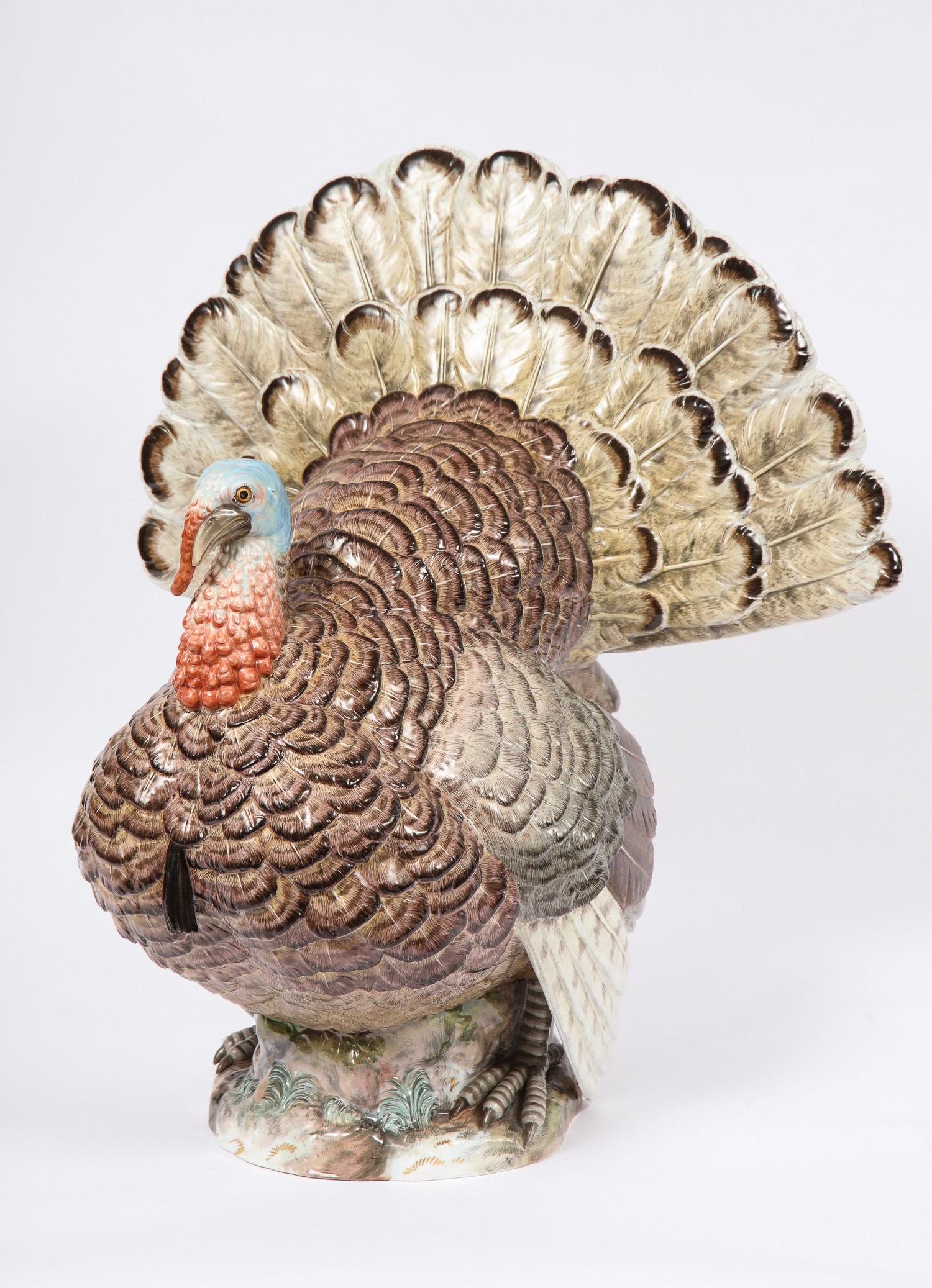 porcelain turkey figurine