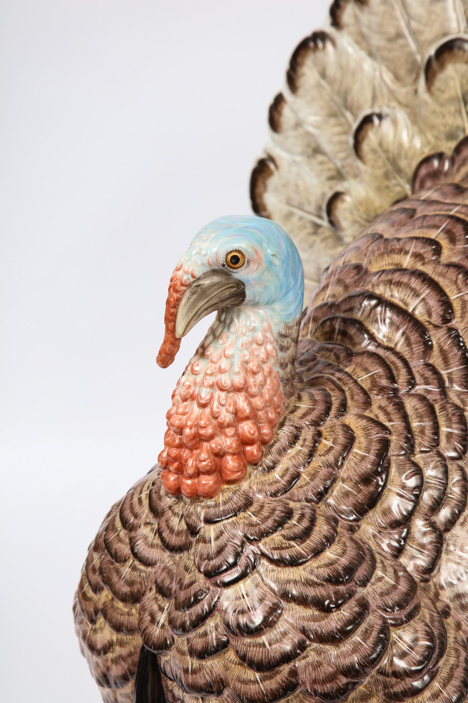 ceramic turkey figurine