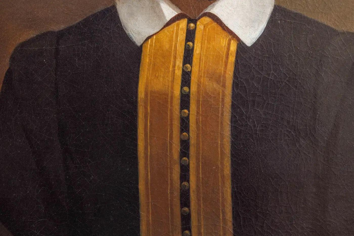Unknown A Magnificent and Rare Portrait Painting of William Shakespeare, Circa 1870 C. For Sale