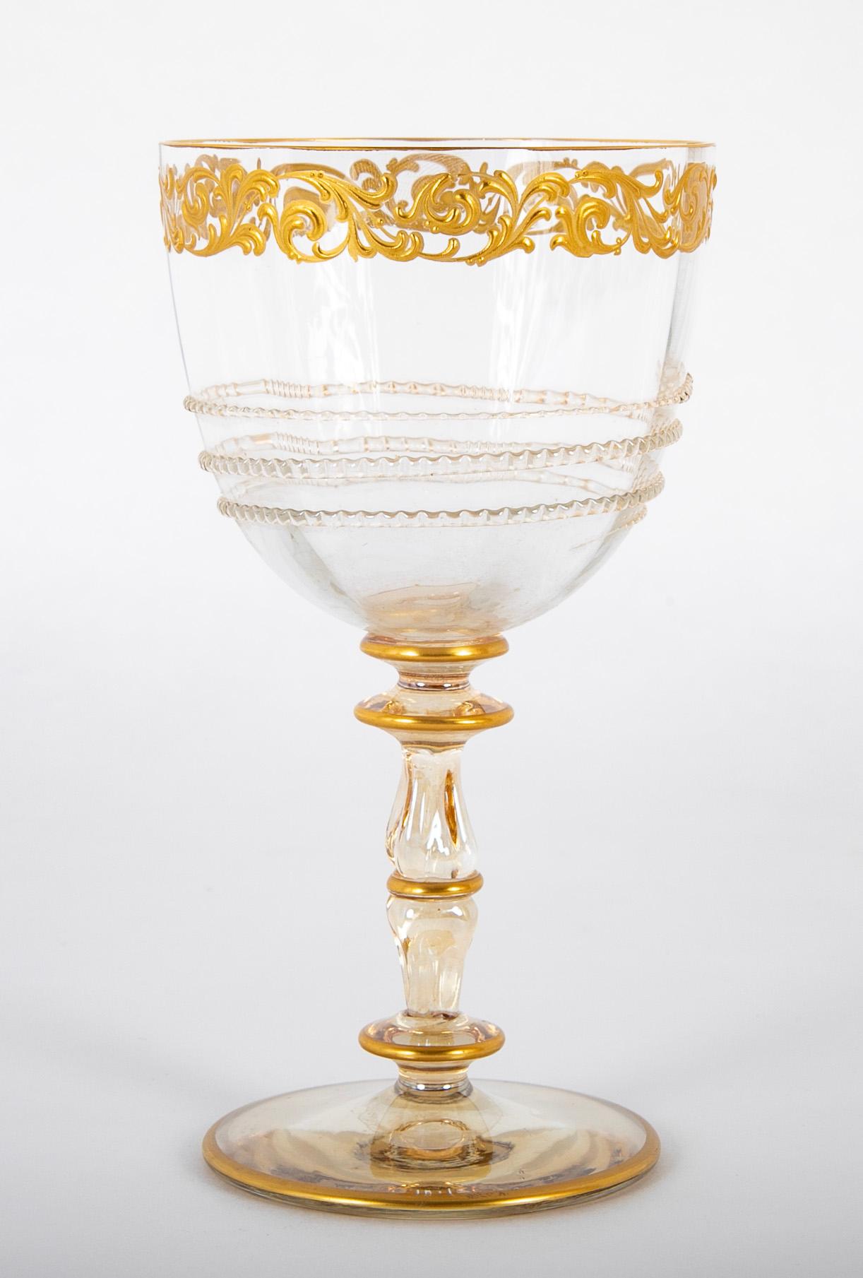 Une magnifique collection de verrerie vénitienne de la fin du 19e siècle/début du 20e siècle en vente 7