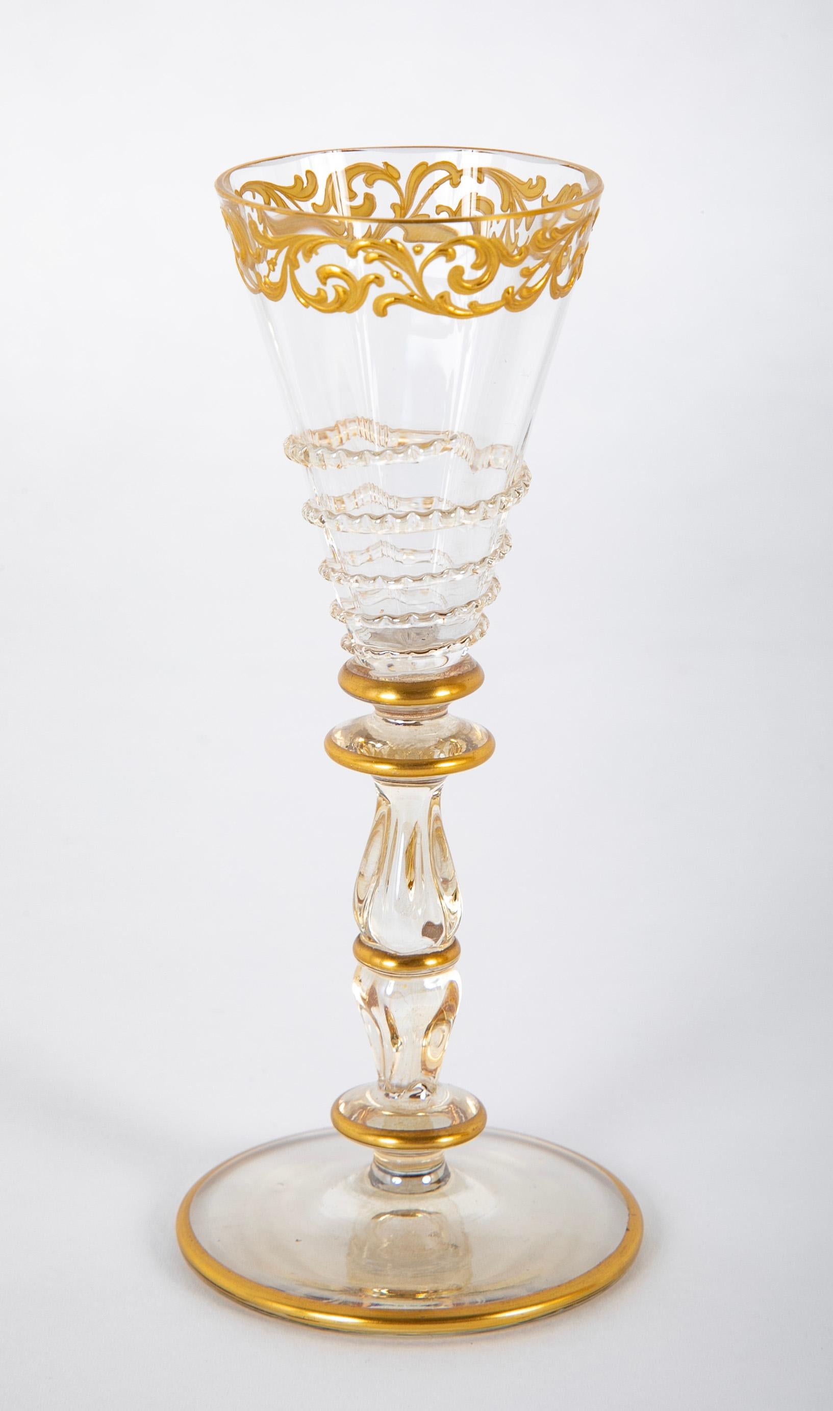 Une magnifique collection de verrerie vénitienne de la fin du 19e siècle/début du 20e siècle en vente 13