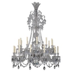 A Magnificent Cut Crystal Chandelier