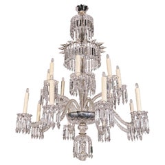 A Magnificent English Crystal Chandelier