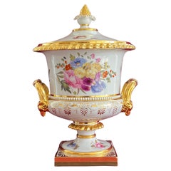 Magnificent Flight, Barr and Barr Worcester Ice Pail, circa 1820-1830