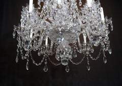 Magnífica araña de cristal de Jorge IV