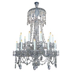 A Magnificent George IV Crystal Chandelier