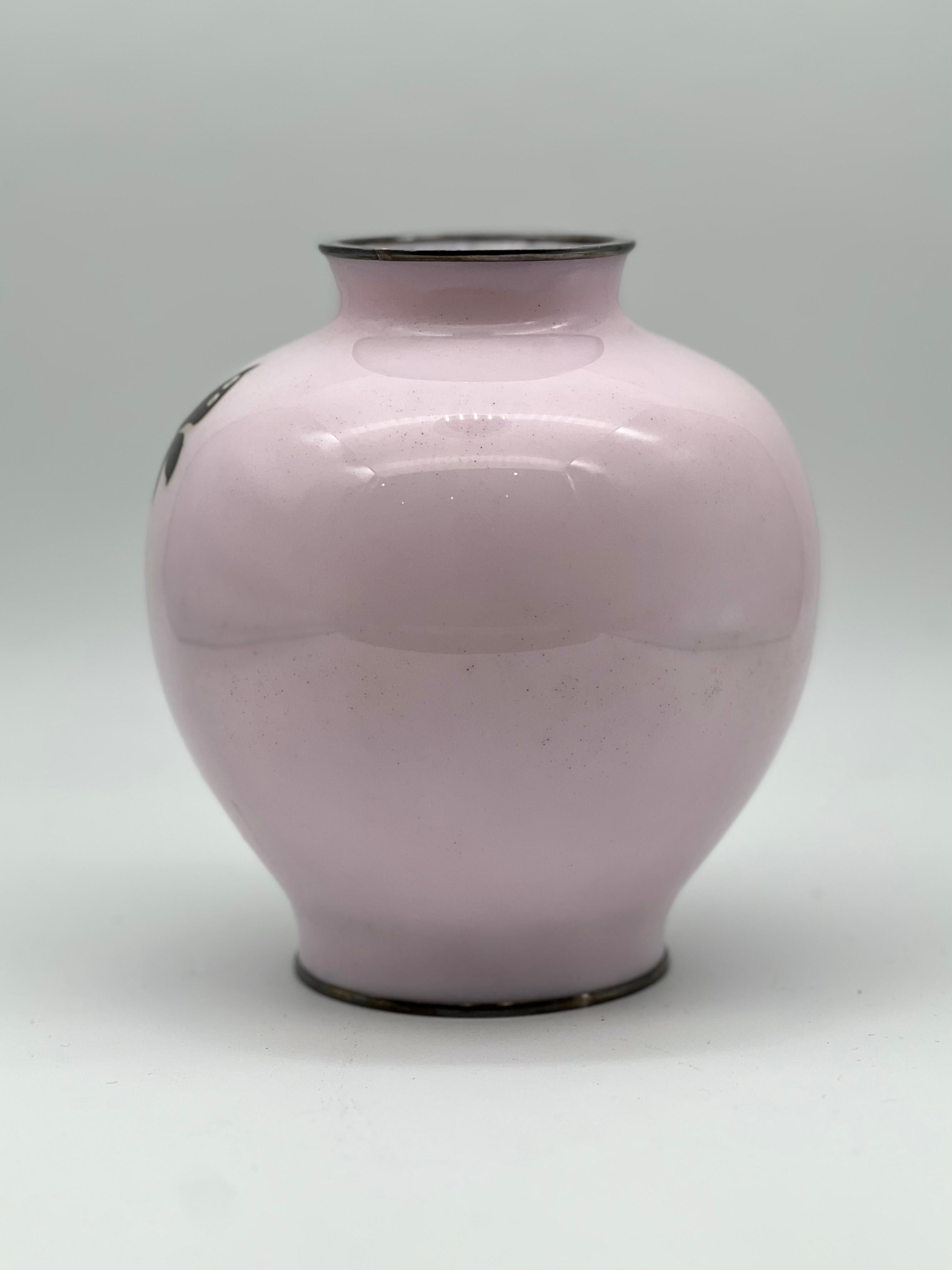 A Magnificent Japanese Antique Enamel Cloisonne Vase By Ando Jubei. Meiji Era 9