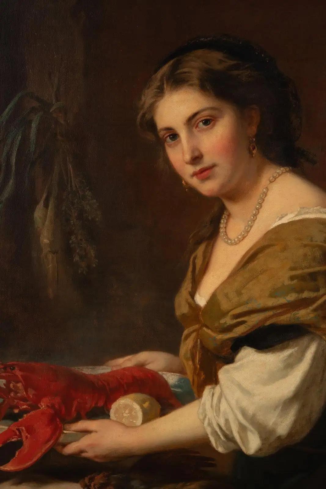 Ein prächtiges Ölgemälde 