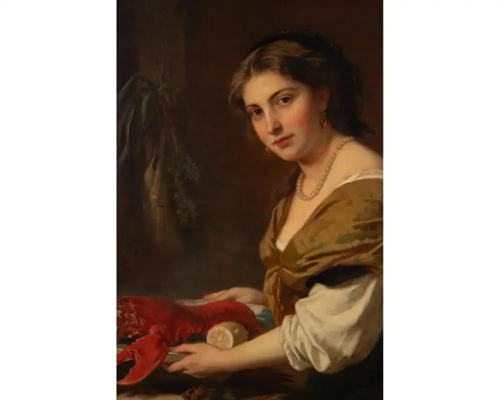 Ein prächtiges Ölgemälde 