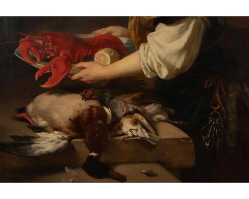 Ein prächtiges Ölgemälde 