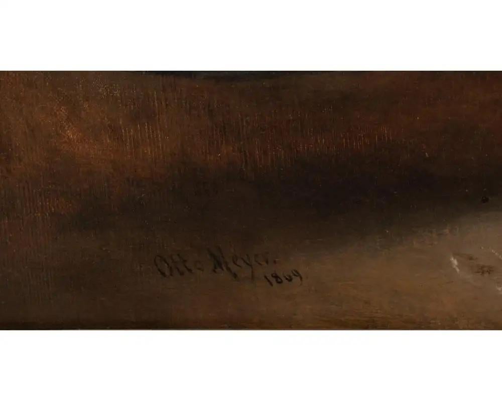 Ein prächtiges Ölgemälde 