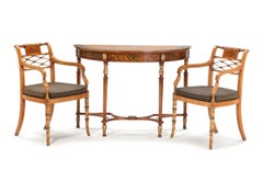 Magnificent Pair of Antique Sheraton Style Chairs Date Around the 1930s