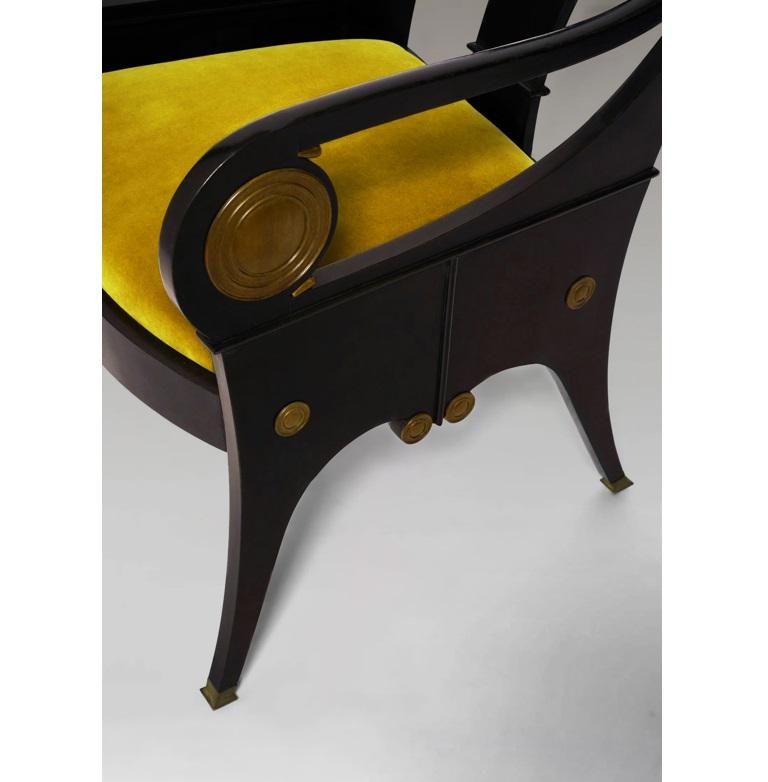 Magnifique paire de fauteuils de Josef Plecnik Bon état - En vente à Dallas, TX
